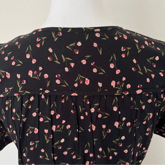 Christy Dawn Black Floral dress NWOT - Picture 11 of 16